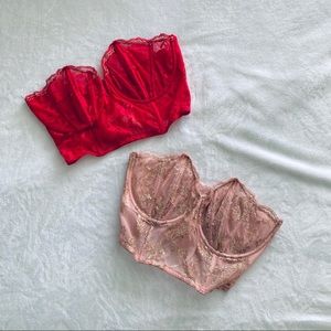 Victoria’s Secret corset strapless bra